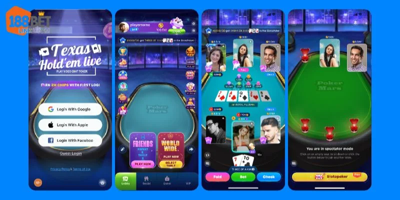 Có rất nhiều lý do bet thủ nên lựa chọn tải app Casino của 188BET. 